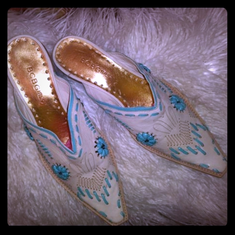 BCBG Western Mules